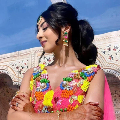 Stylish Mandala Jewelry for Haldi & Mehndi