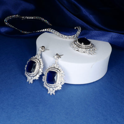 Angelina necklace and earring set