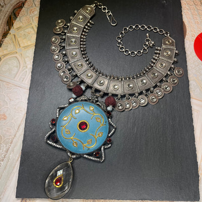 Statement Silver Necklace

