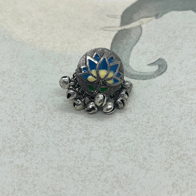 Blue Lotus Ring
