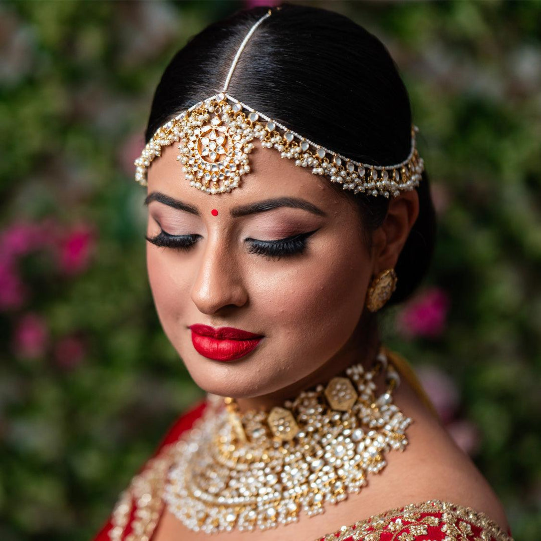 Accessories Head Jewellery For Indian Brides Hair Chain Matha