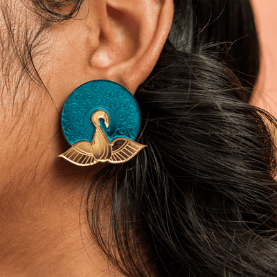 Mor Stud Earrings