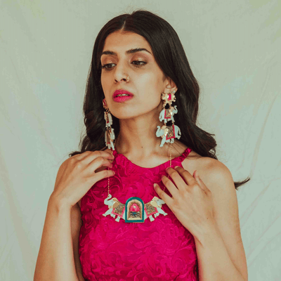 Haathi Doorway Statement Necklace