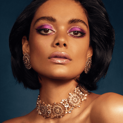 Zinnia Statement Choker Set
