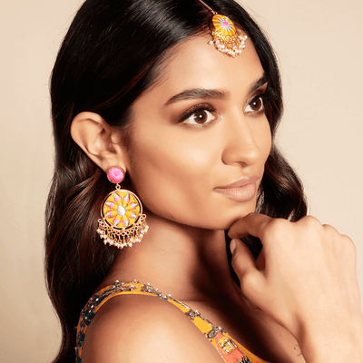 Bloom Mandala Earrings Earrings RedDot Jewels 