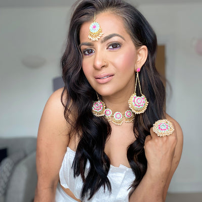 Dhalia Mandala Earrings Earrings RedDot Jewels 