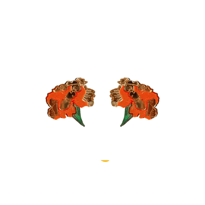 Marigold studs Large
